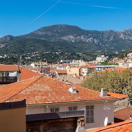 Between The Roofs Of Menton Old Town And The Sea ภายนอก รูปภาพ